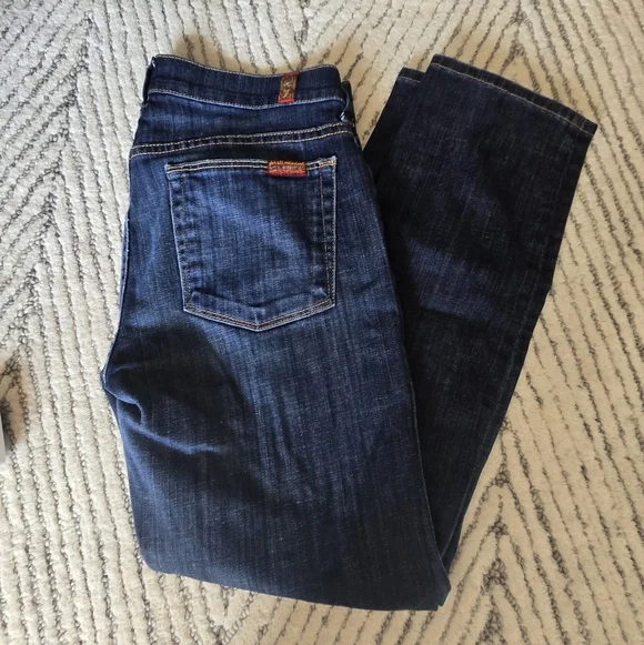 7 for all mankind slim straight jeans - Picture 1 of 11